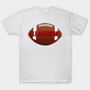 All American Football T-Shirt